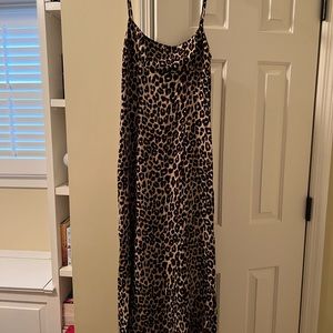 Reformation Leopard Midi Dress